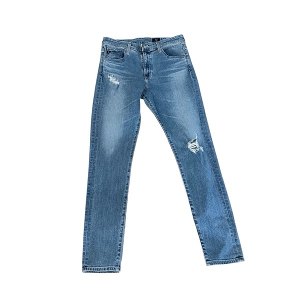 AG Adriano Goldschmied Blue Skinny Jeans - Picture 1 of 7